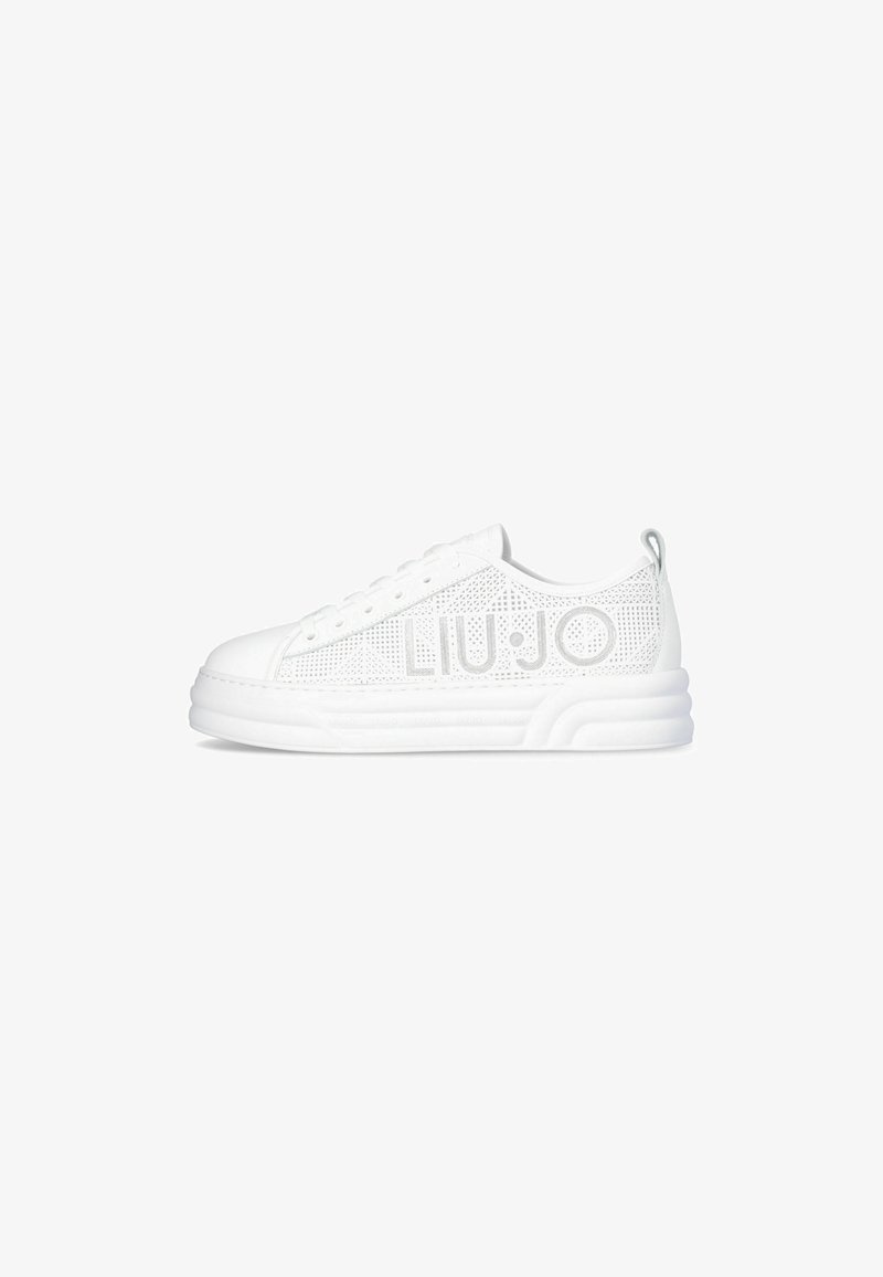 LIU JO PERFORATED  - Sneakers basse - white