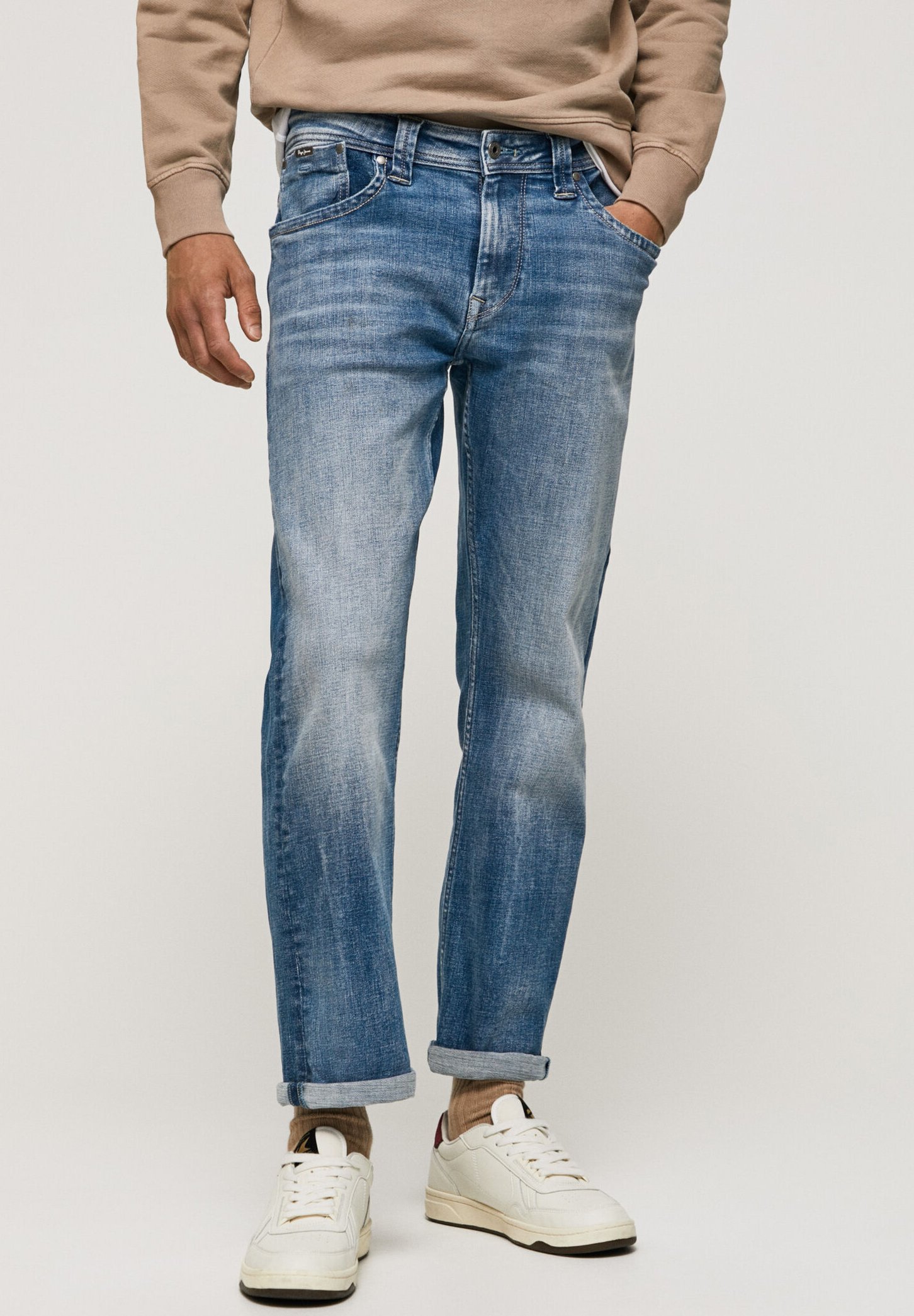 Pepe Jeans KINGSTON POWERFLEX - Vaqueros rectos - denim - Zalando.es