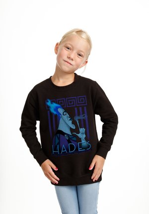 Henry Tiger, DISNEY VILLAINS HADES FINGER SMOKE - Sweatshirt - jet black