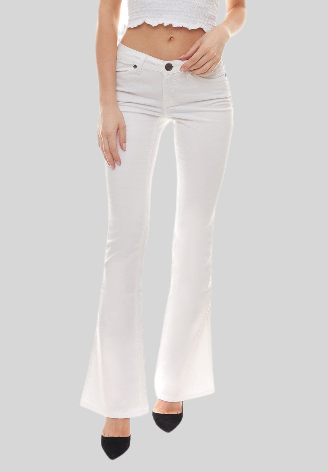 ONLY OnlUltimate Skinny Jeans In Weiß – Regular Fit Mit Stretch, Mittlere Bundhöhe | Blickdicht & Vielseitig Tragbar