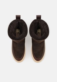 GANT SNOWMONT - Platform ankle boots - dark brown