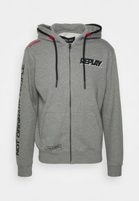 Replay Sudadera con cremallera - grey