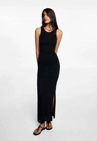 Mango Kids Maxi šaty - black