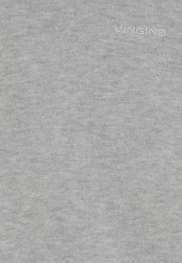 Gray cotton sweatshirt with a soft texture, featuring VINGINO logo in light gray embroidery on the upper left side. Simple, casual design.