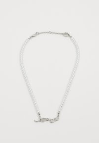 ED HARDY SCROLL LOGO NECKLACE UNISEX - Kaelakee - silver-coloured