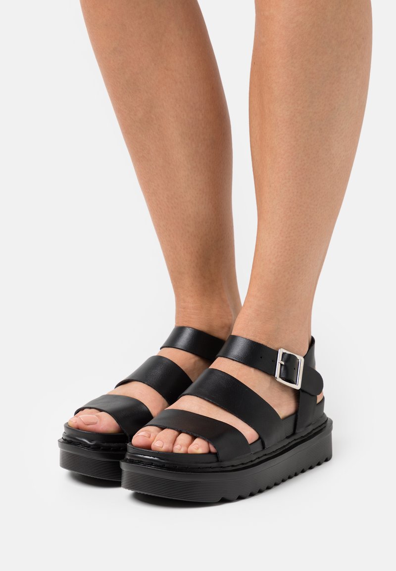 Madden Girl DAZZE Plateausandalette black paris/schwarz Zalando.ch