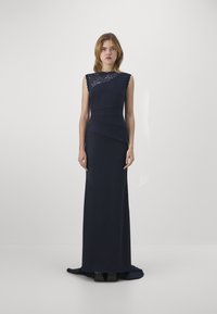 WAL G. - ANDY MAXI - Jerseykleid - navy blue Thumbnail-Bild 1