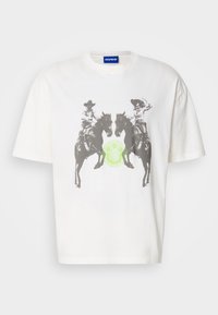 NODELEO - Tričko s potlačou - white