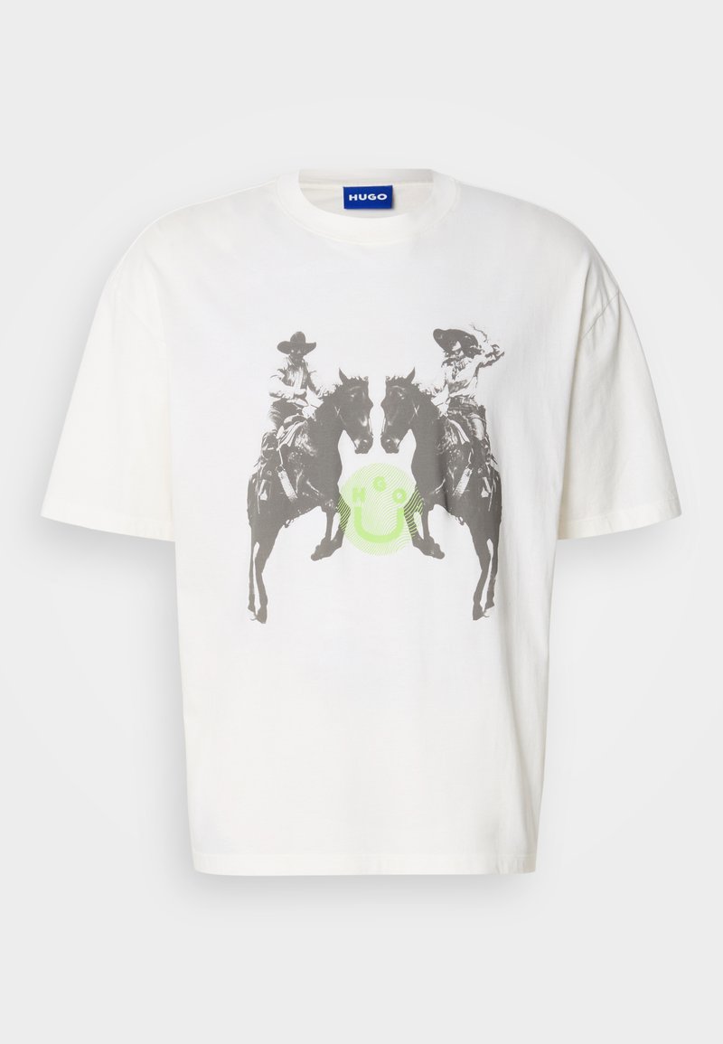 HUGO T-shirt print wit