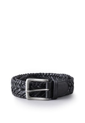 Braided belt - black