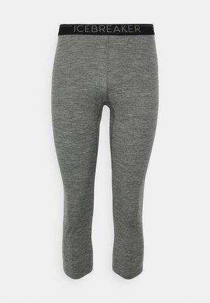icebreaker MERINO 200 MID WEIGHT OASIS 3/4 - Calzamaglia - MEDIUM GREY