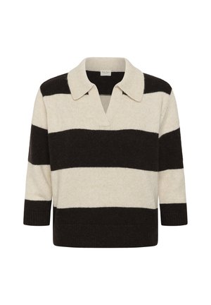 Part Two, CHARLOTTPW - Pullover - whitecap gray mol stripe