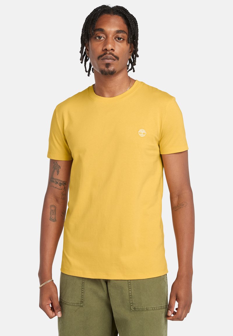 Timberland SHORT SLEEVE  - T-shirt basic - mimosa