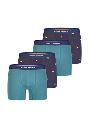 4-PACK - Boxerbriefs - türkis/navy