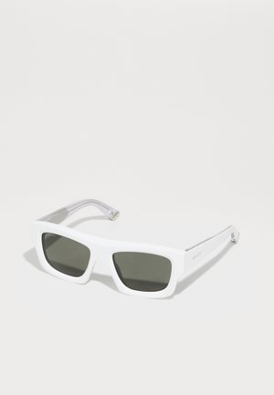 Gucci Sunglasses - white-white-grey