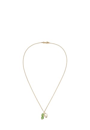 SPARKLING OLIVE DROP - MIT KRISTALLEN VON SWAROVSKI® - Halskæder - gold-coloured