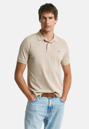 GANT REG SHIELD SS - Polo - dry sand