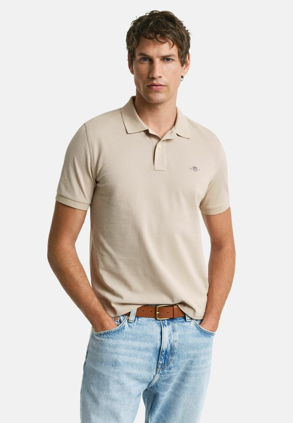 REG SHIELD SS - Poloshirt - dry sand