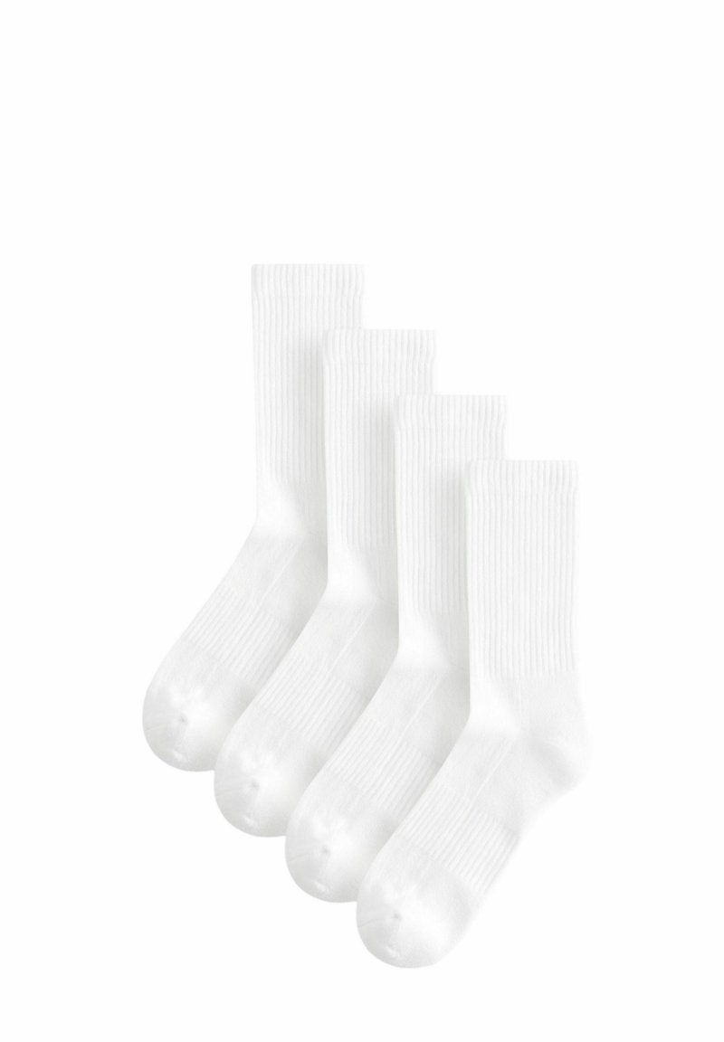 Next SIGNATURE CUSHIONED 4 PACK - Ponožky - white