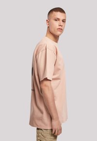 F4NT4STIC OVERSIZED AHOI ANKER KNUT & JAN HAMBURG - T-Shirt print - amber