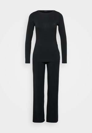 LOUNGEWEAR LONG  - Pidžaamakomplekt - black