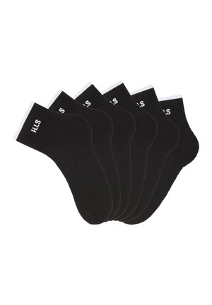 6 PACK - Socken - schwarz