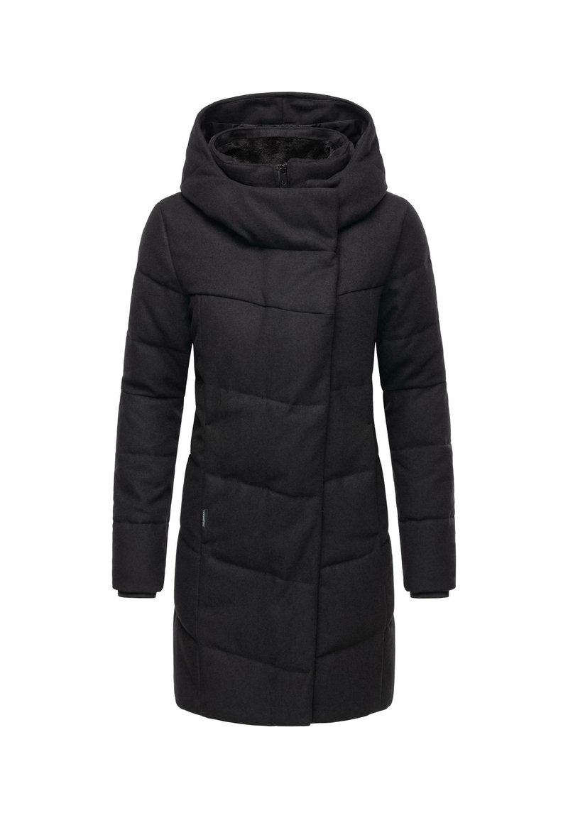Ragwear PAVLA Wintermantel black/schwarz Zalando