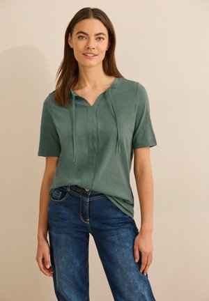 T-Shirt basic - grün