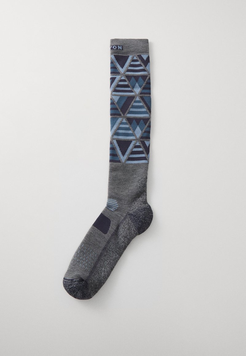 Burton Zeķes līdz ceļgaliem - dark slate heather