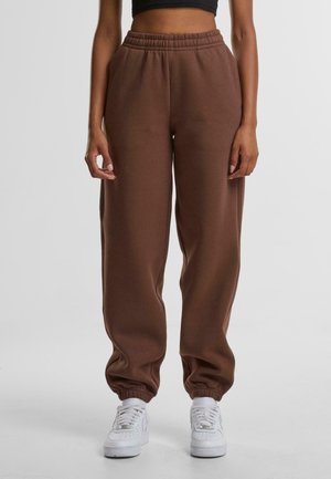 Urban Classics FLUFFY - Treningo apatinė dalis - chocolatebrown