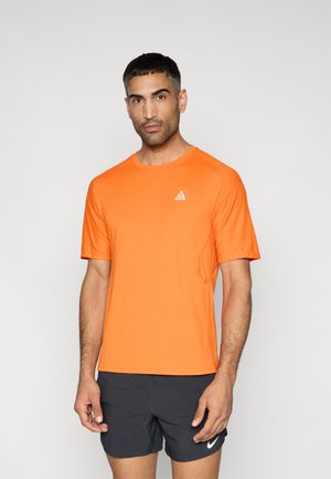 SOLAR CHASE  - Αθλητικό μπλουζάκι - safety orange/summit white