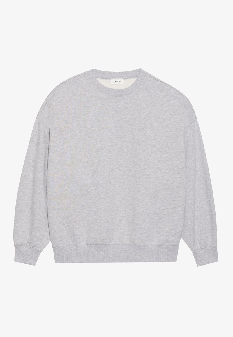 YOURTURN Sweater grijs gemêleerd YOURTURN Sweater grijs gemêleerd