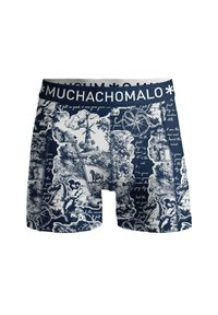 MUCHACHOMALO 6-PACK SOLID - Úzke boxerky - print blue