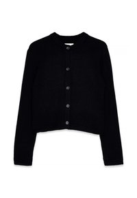 ROUND NECK - Kardiganas - black