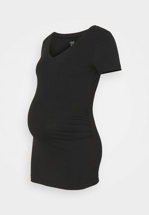 PURE VEE - T-shirt basic - true black