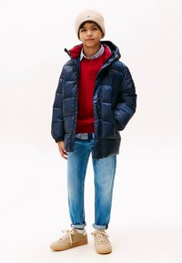 Tommy Hilfiger ESSENTIAL UNISEX - Ziemas jaka - dark night navy