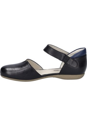 FIONA  - Ankle strap ballet pumps - schwarz