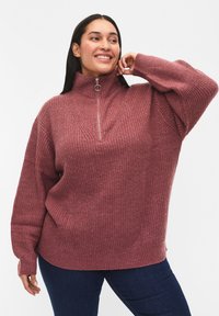 Zizzi FLASH MIT HOHEM KRAGEN UND REISSVERSCHLUSS - Vesta - renaissance r mel