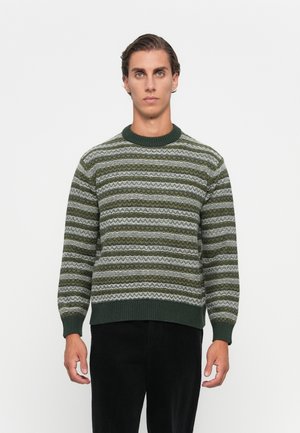 SLHREVY CREW NECK - Πουλόβερ - deep forest