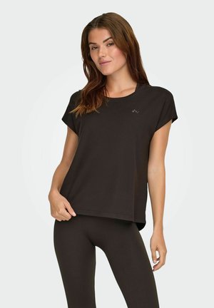 ONPAUBREE LIFE ON BAT LOOSE - Sports T-shirt - chocolate torte