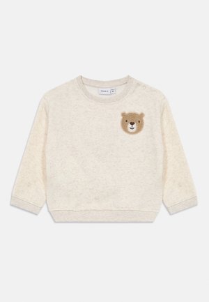 NBMOREGON BOX UNISEX - Sweatshirt - peyote melange