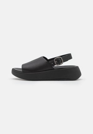 Plateausandaler - black