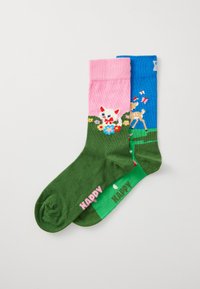 KITTEN AND FLOWERS & DEER UNISEX 2 PACK - Calze - multi