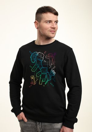 Henry Tiger MINECRAFT GRADIENT LINES - Bluza