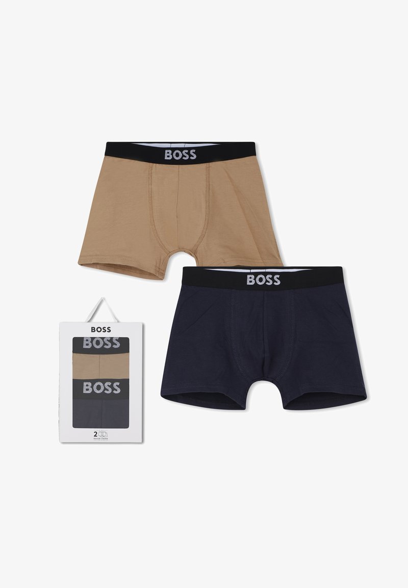 BOSS Kidswear JUNIOR SET OF 2 - Hlačke - navy