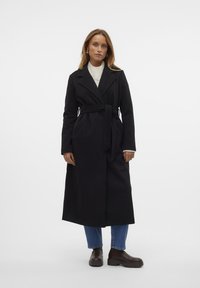 Vero Moda VMFORTUNEAYA LONG - Cappotto classico - black