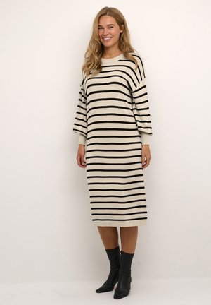 KAMALA - Jumper dress - feather gray melange black