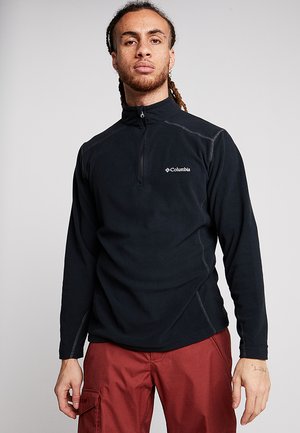 KLAMATH RANGE™ HALF ZIP - Fleece jumper - black