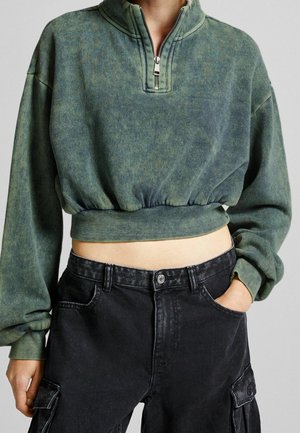 Sweater - dark green