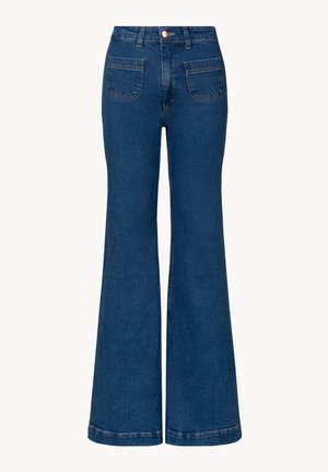 BIZUU DELPHI - Flared Jeans - blue